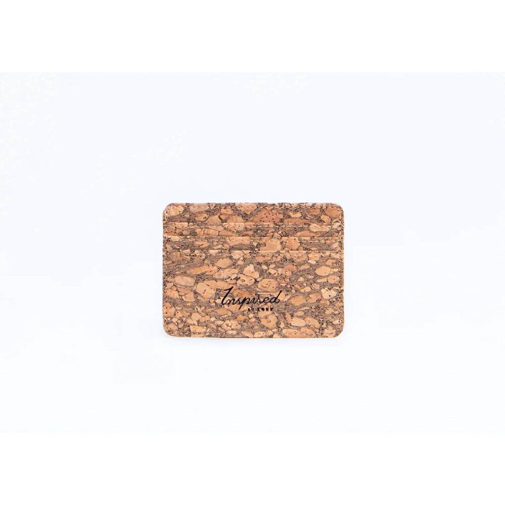 NEW KORK GOODS women's cork credit card holder in marbled